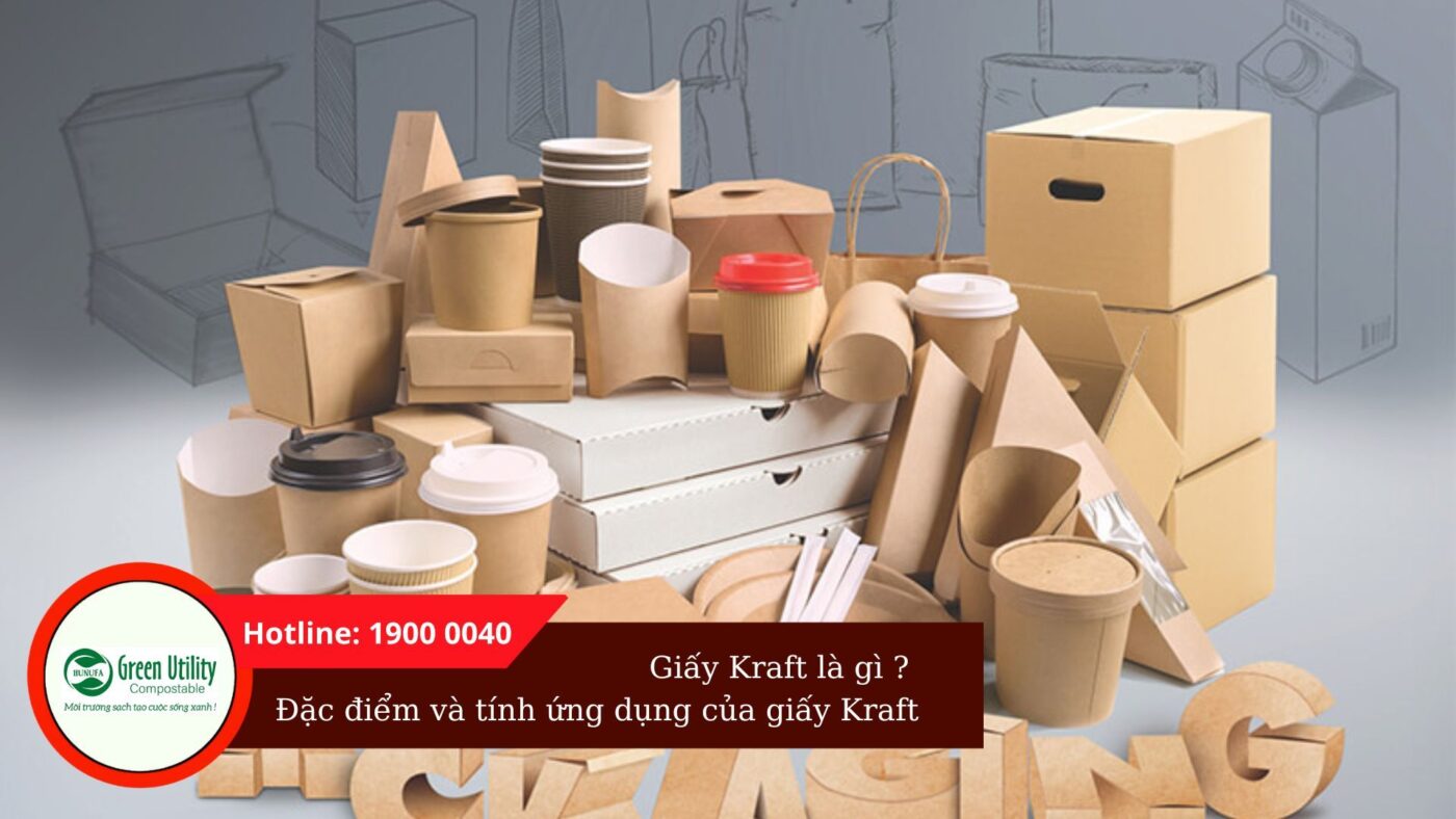 Giấy Kraft thường được sử dụng để làm túi giấy đựng thực phẩm, đồ uống, xi măng, hóa chất, hàng tiêu dùng