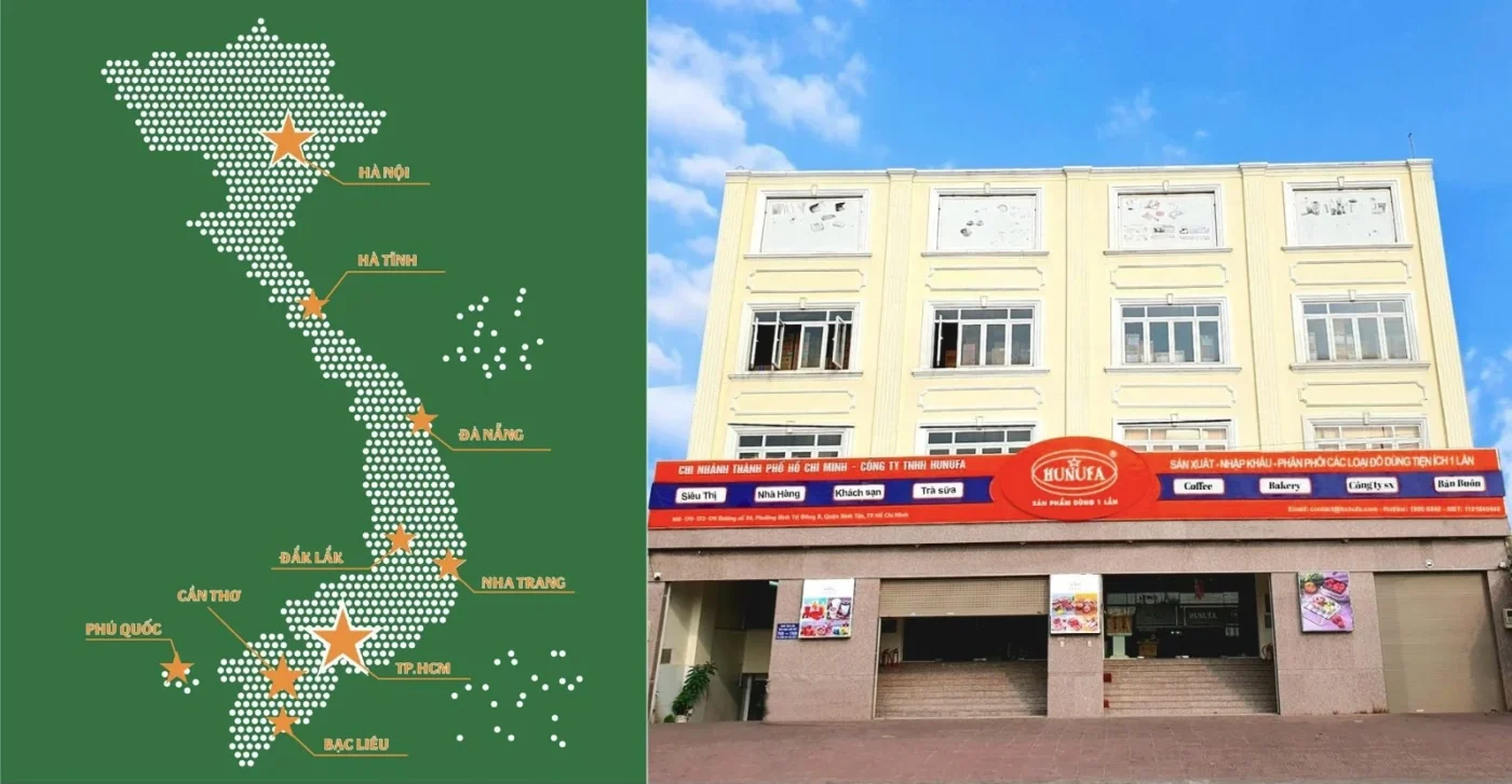 Công ty TNHH Hunufa thiết kế ly giấy trà sữa uy tín, đẹp mắt
