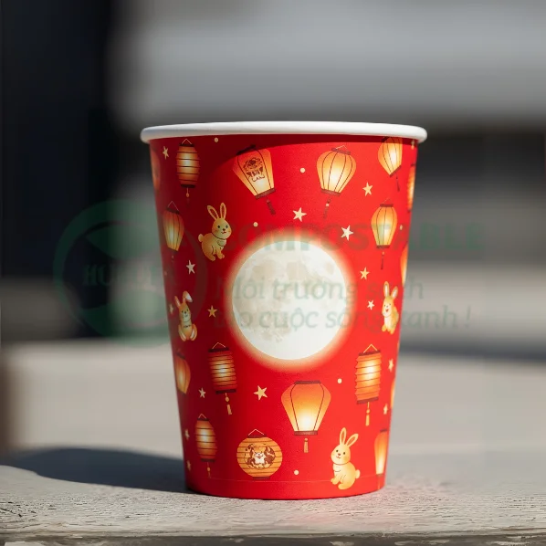 Top mẫu ly giấy trung thu đẹp, ấn tượng - Tuyệt chiêu marketing ngành F&B