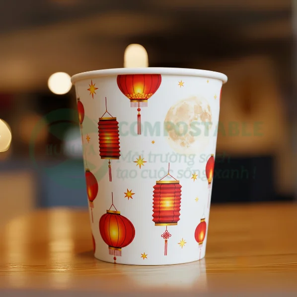Top mẫu ly giấy trung thu đẹp, ấn tượng - Tuyệt chiêu marketing ngành F&B