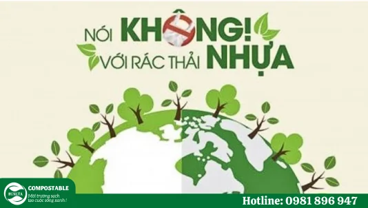 Hưởng ứng phong trào Nói không với rác thải nhựa, túi nilon