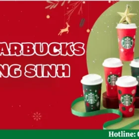 ly starbucks giáng sinh