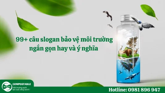 99+ câu slogan bảo vệ môi trường ngắn gọn hay và ý nghĩa