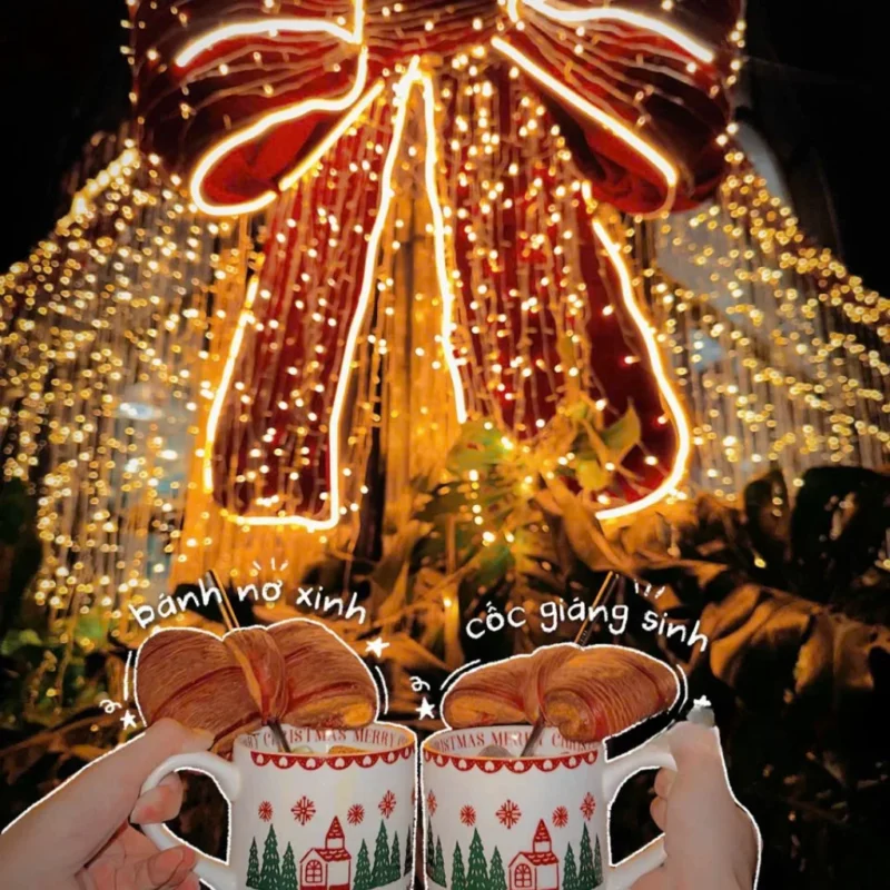 Giang cafe - Quán cafe trang trí noel HOT nhất tại Sài gòn