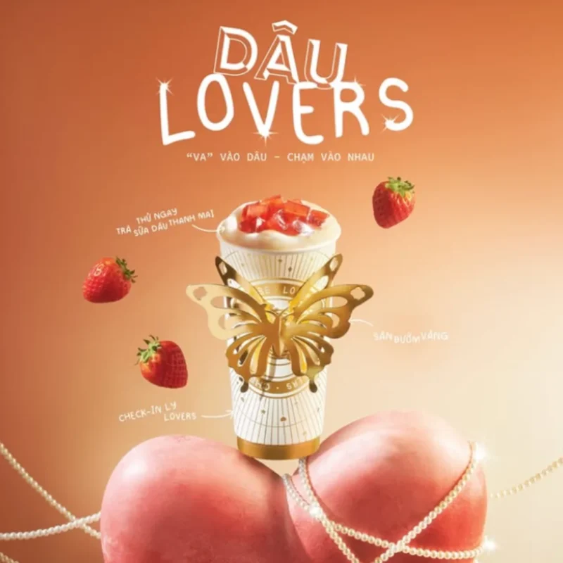 Ly Lovers Cheese Coffee - Đón mùa Valentine hạnh phúc