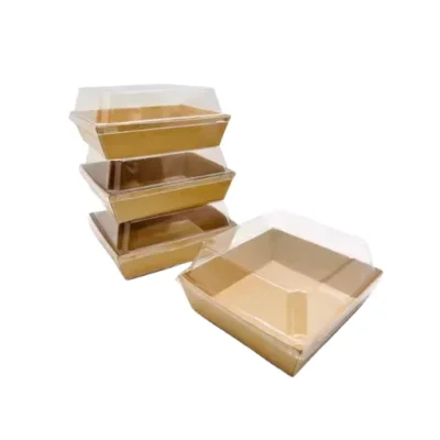 Hộp giấy kraft đựng bánh có sẵn, giá sỉ rẻ, nhiều loại