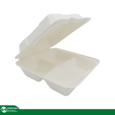 Hộp bã mía đủ dung tích, chịu nhiệt tốt, an toàn sức khỏe, giá tốt, đựng cơm