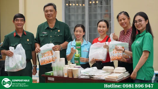 Hunufa Compostable tham gia ngày hội "Đổi rác lấy quà"