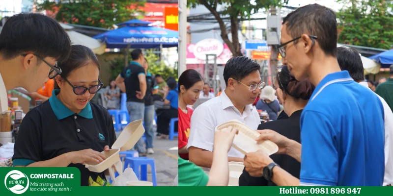 Hunufa Compostable tham gia ngày hội "Đổi rác lấy quà"