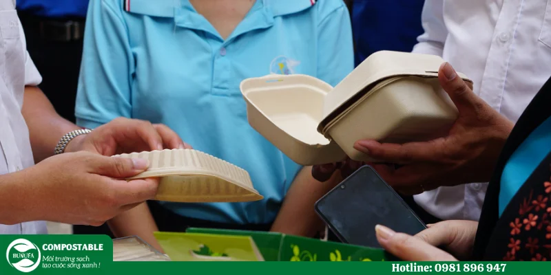 Hunufa Compostable tham gia ngày hội "Đổi rác lấy quà"
