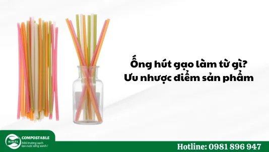 Ống hút gạo làm từ gì? Ưu nhược điểm của sản phẩm