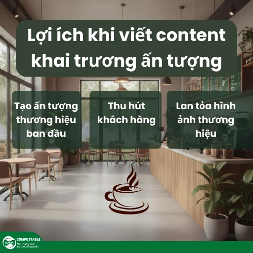 5 Mẫu bài viết khai trương quán cà phê facebook, website nổi bật, hút khách
