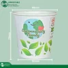 Ly giấy 6oz - 180ml, có in ấn, dùng 1 lần