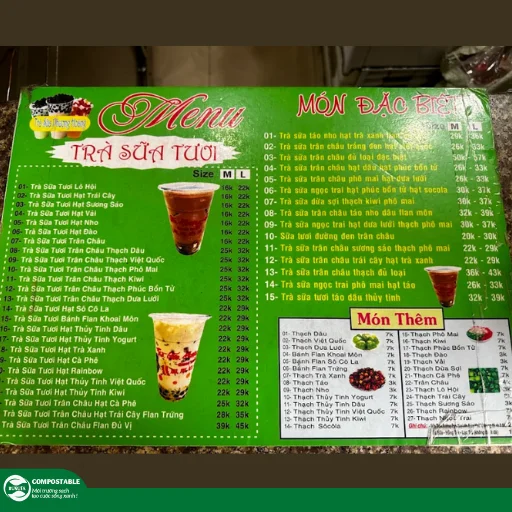 Menu trà sữa Phượng Hoàng: khách xếp hàng dài vì lý do gì?