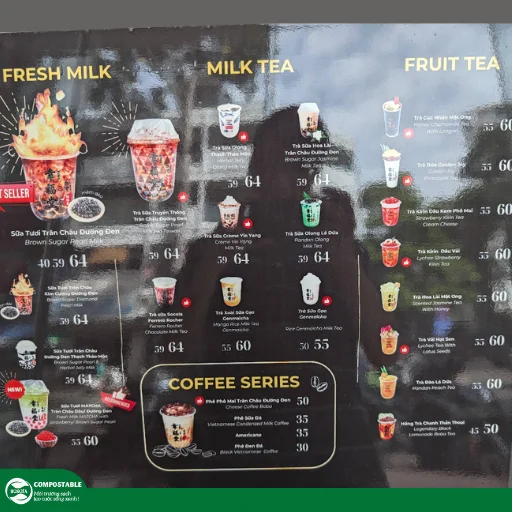 Review menu Trà Sữa Xing Fu Tang: Trà sữa Đài Loan đậm đà