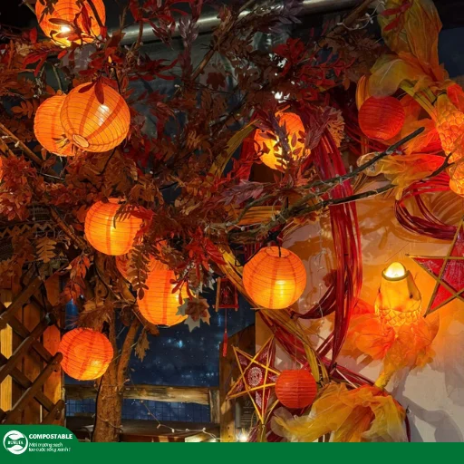 Top những quán cà phê trang trí Trung Thu TPHCM check-in đẹp 2025