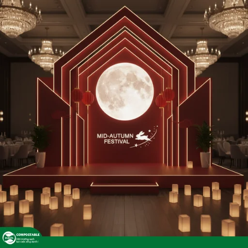 30+ cách trang trí backdrop Trung Thu đẹp, ấn tượng nhất 2025