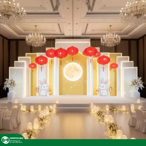 30+ cách trang trí backdrop Trung Thu đẹp, ấn tượng nhất 2025