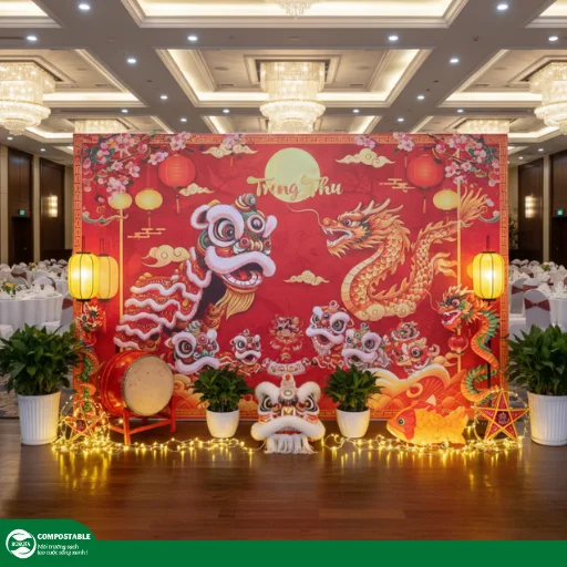 30+ cách trang trí backdrop Trung Thu đẹp, ấn tượng nhất 2025