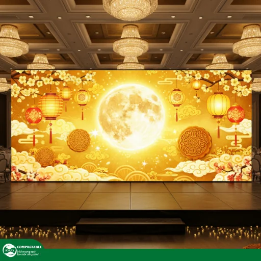30+ cách trang trí backdrop Trung Thu đẹp, ấn tượng nhất 2025