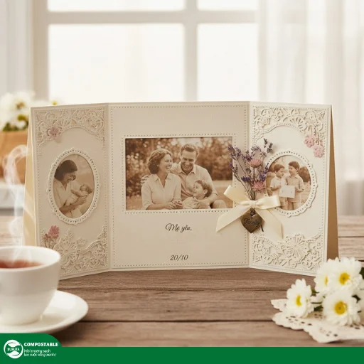 Gợi ý 10 cách làm thiệp 20/10 tặng mẹ đẹp, đơn giản nhất