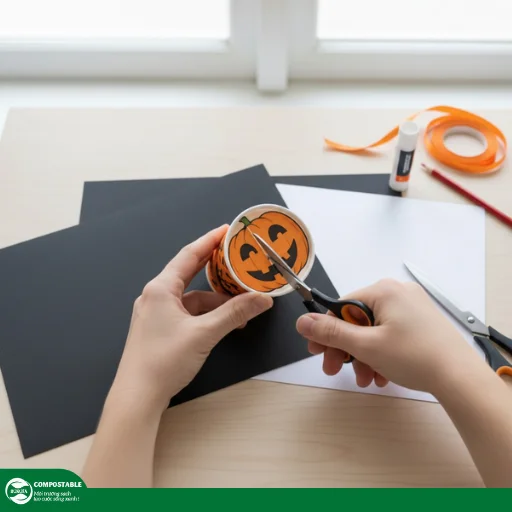 Hướng dẫn cách làm thiệp Halloween độc đáo, ma quái cực thú vị - Hunufa Compostable