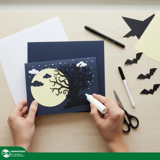Hướng dẫn cách làm thiệp Halloween độc đáo, ma quái cực thú vị - Hunufa Compostable