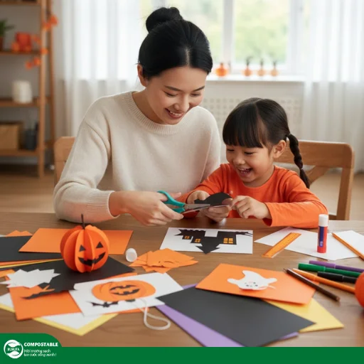 Hướng dẫn cách làm thiệp Halloween độc đáo, ma quái cực thú vị - Hunufa Compostable