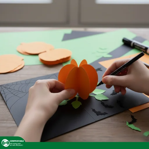 Hướng dẫn cách làm thiệp Halloween độc đáo, ma quái cực thú vị - Hunufa Compostable