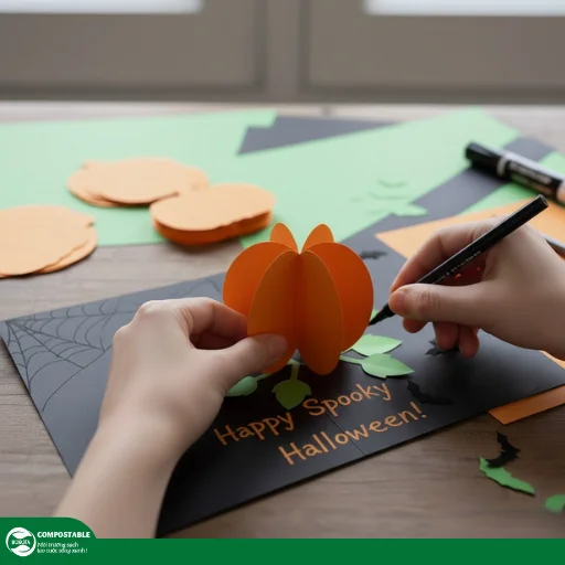 Hướng dẫn cách làm thiệp Halloween độc đáo, ma quái cực thú vị - Hunufa Compostable