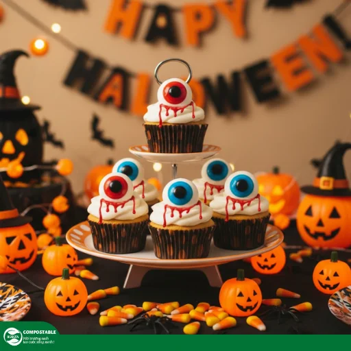 10+ cách trang trí bàn tiệc Halloween ma quái, ấn tượng 2025