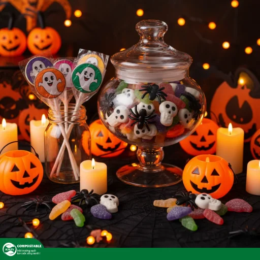 10+ cách trang trí bàn tiệc Halloween ma quái, ấn tượng 2025