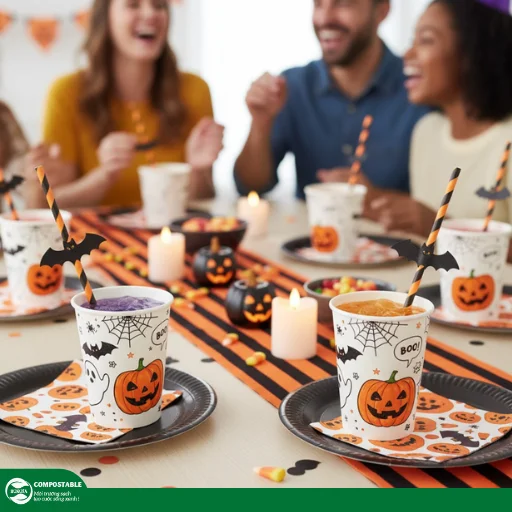 10+ cách trang trí bàn tiệc Halloween ma quái, ấn tượng 2025