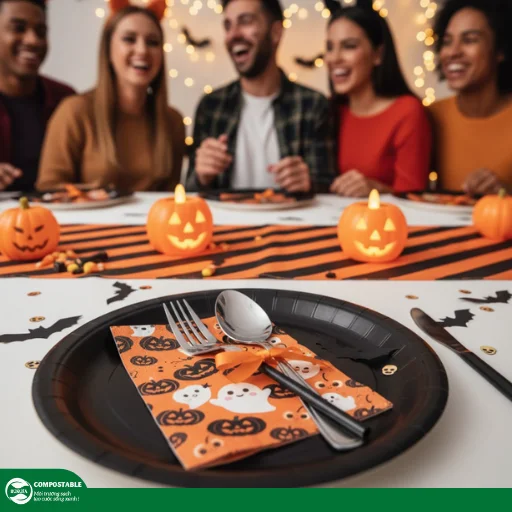 10+ cách trang trí bàn tiệc Halloween ma quái, ấn tượng 2025