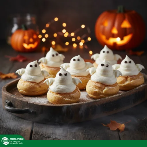 Ý tưởng menu Halloween sáng tạo, độc đáo cho quán F&B - Hunufa Compostable