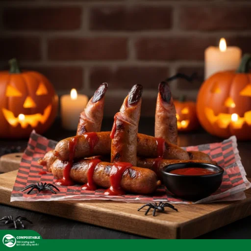 Ý tưởng menu Halloween sáng tạo, độc đáo cho quán F&B - Hunufa Compostable