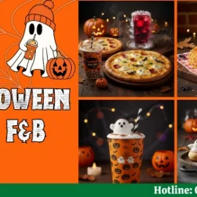 Ý tưởng menu Halloween sáng tạo, độc đáo cho quán F&B - Hunufa Compostable