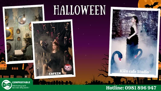 Review 5 quán cafe trang trí halloween đẹp TPHCM siêu hot hiện nay
