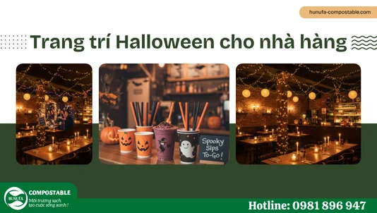 10 cách trang trí Halloween cho nhà hàng ấn tượng, độc đáo nhất