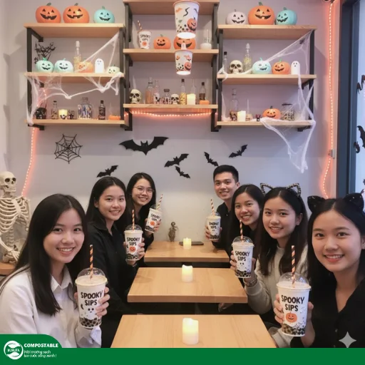 10+ ý tưởng trang trí Halloween cho quán trà sữa độc lạ nhất