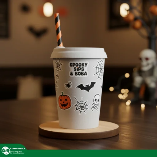 10+ ý tưởng trang trí Halloween cho quán trà sữa độc lạ nhất