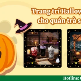 10+ ý tưởng trang trí Halloween cho quán trà sữa độc lạ nhất