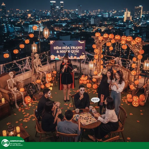 10+ ý tưởng trang trí Halloween cho quán trà sữa độc lạ nhất