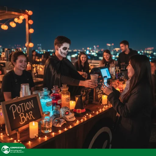 10+ ý tưởng trang trí Halloween cho quán trà sữa độc lạ nhất