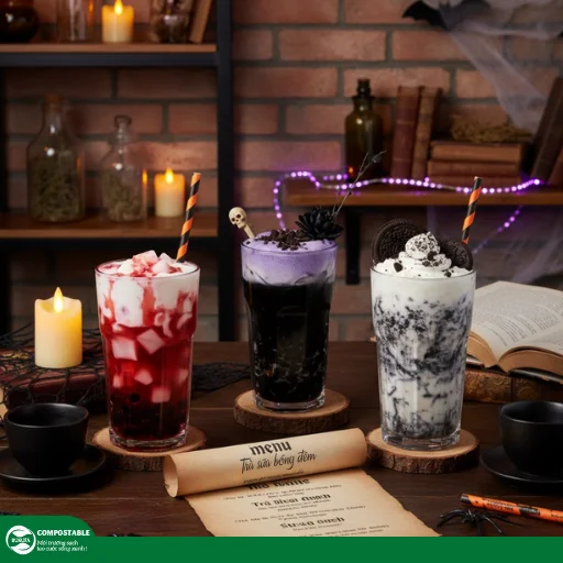 10+ ý tưởng trang trí Halloween cho quán trà sữa độc lạ nhất