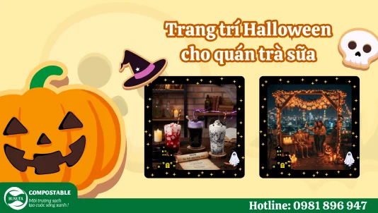 10+ ý tưởng trang trí Halloween cho quán trà sữa độc lạ nhất