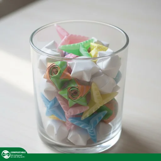 Hướng dẫn cách gấp sao bằng ống hút đơn giản, cực xinh, tiết kiệm, dễ làm