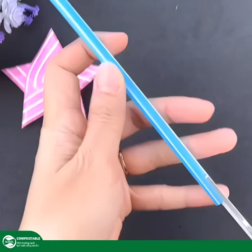 Hướng dẫn cách gấp sao bằng ống hút đơn giản, cực xinh, tiết kiệm, dễ làm