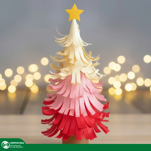 4 Cách làm cây thông mini bằng giấy siêu đơn giản, đẹp nhất cho mùa Noel