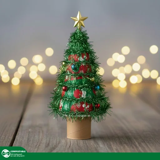 4 Cách làm cây thông mini bằng giấy siêu đơn giản, đẹp nhất cho mùa Noel